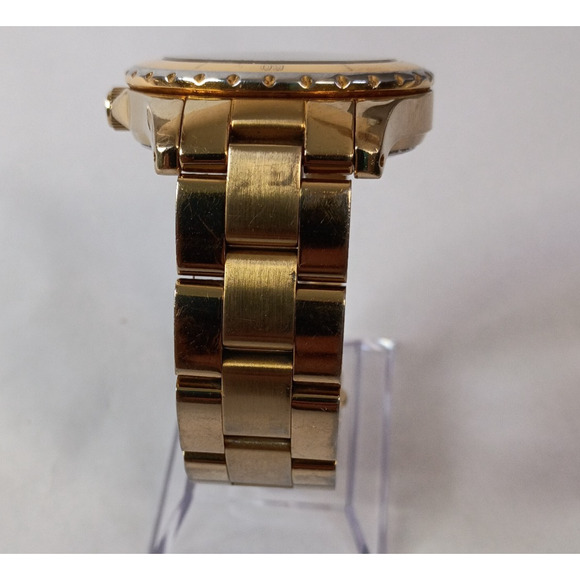 Michael Kors Mens Stainless Steel Gold Toned Mother Of Pearl Watch MK5174 - Picture 6 of 15